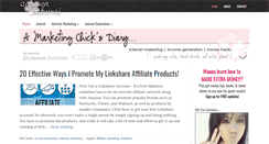 Desktop Screenshot of marketingchick.com